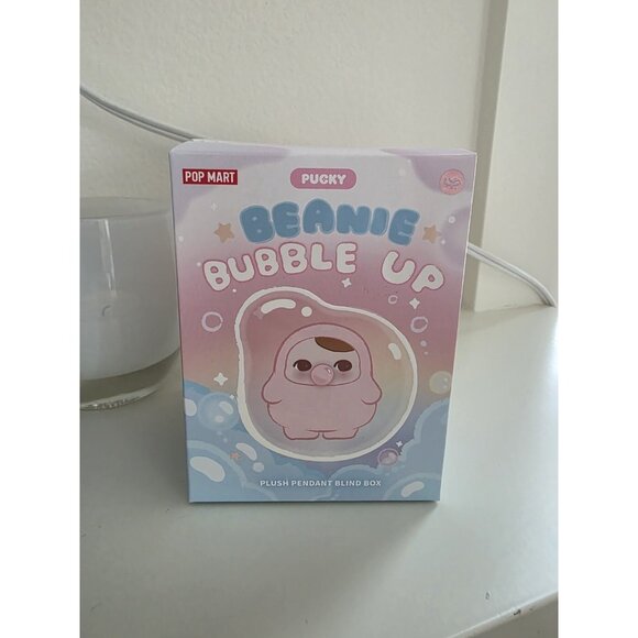 Authentic Popmart PUCKY BEANIE BUBBLE UP SERIES Plush Pendant Blind Box NIB